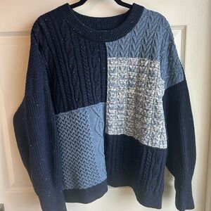 Lands' End Crewneck Sweater - Cotton Blend